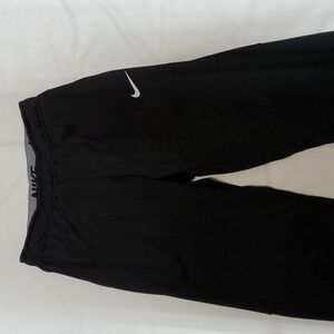 Nike men's dri-fit warm up pants, black size medium